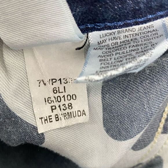 Lucky Brand  Women's The Bermuda Denim Short size 4 - Picture 7 of 7